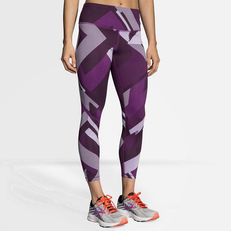 Brooks Formation Israel - Women's Running Leggings - Multicolor (47513-PTKI)